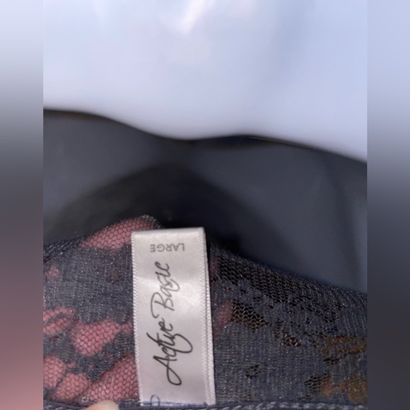 Active Basic Grey with Lace Back Cardigan - Picture 4 of 4